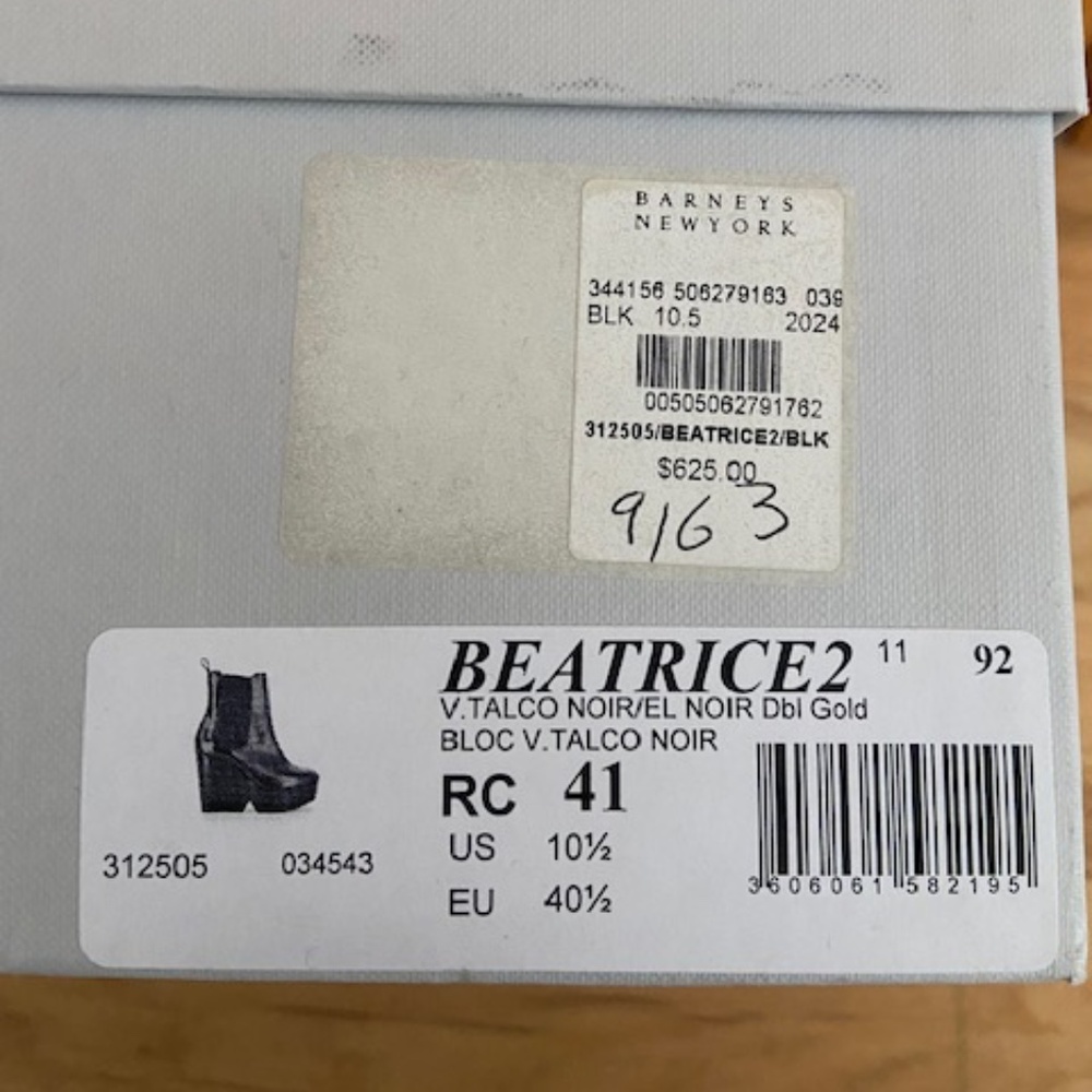 Clergerie Beatrice Platform Wedge Ankle Boots - Picture 7 of 8